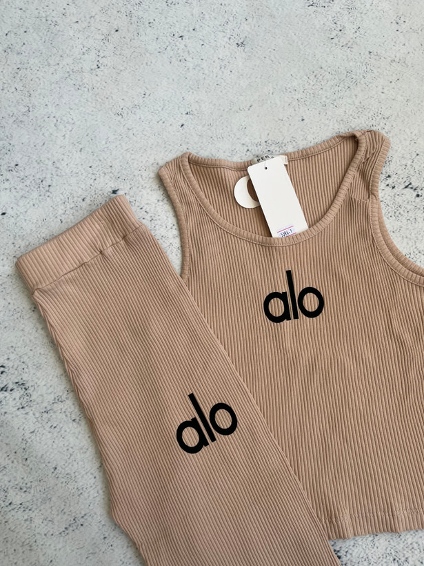 ست تاپ شلوارک alo